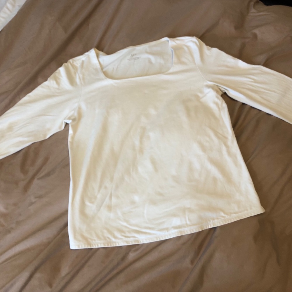 J. Jill square neck T-shirt